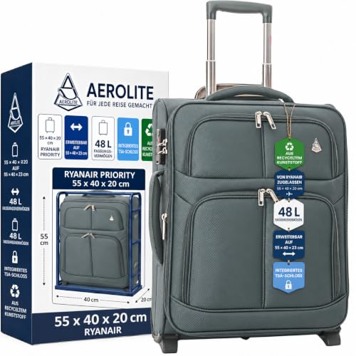 Aerolite 55 × 40 × 20/23 erweiterbar (2 Rollen)