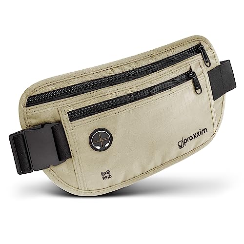 praxxim Reise-Bauchtasche mit RFID
