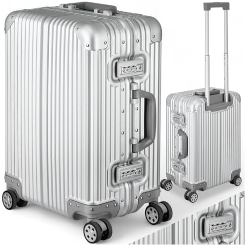 tectake Alu-Handgepäckkoffer 36 L